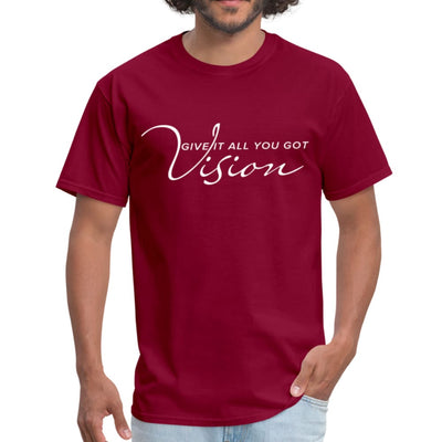 Mens T-shirt Vision Give It All You Got Graphic Tee - Mens | T-Shirts