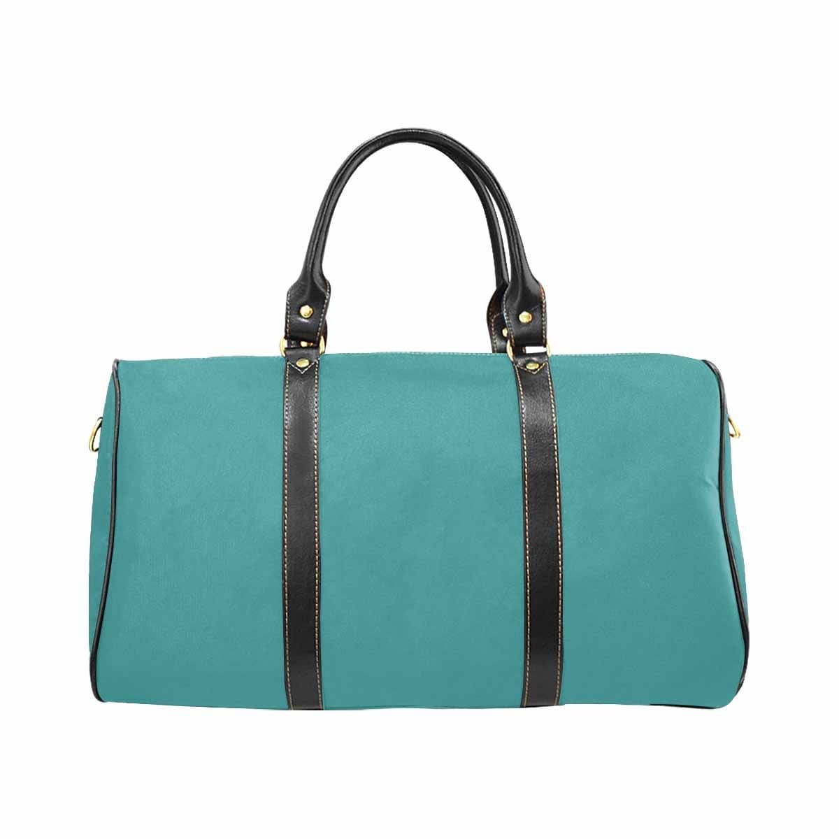 Mint Blue Travel Bag Carry On Luggage Adjustable Strap Black - Bags | Travel