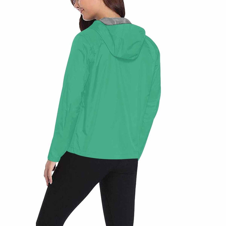 Mint Green Hooded Windbreaker Jacket - Men / Women - Mens | Jackets