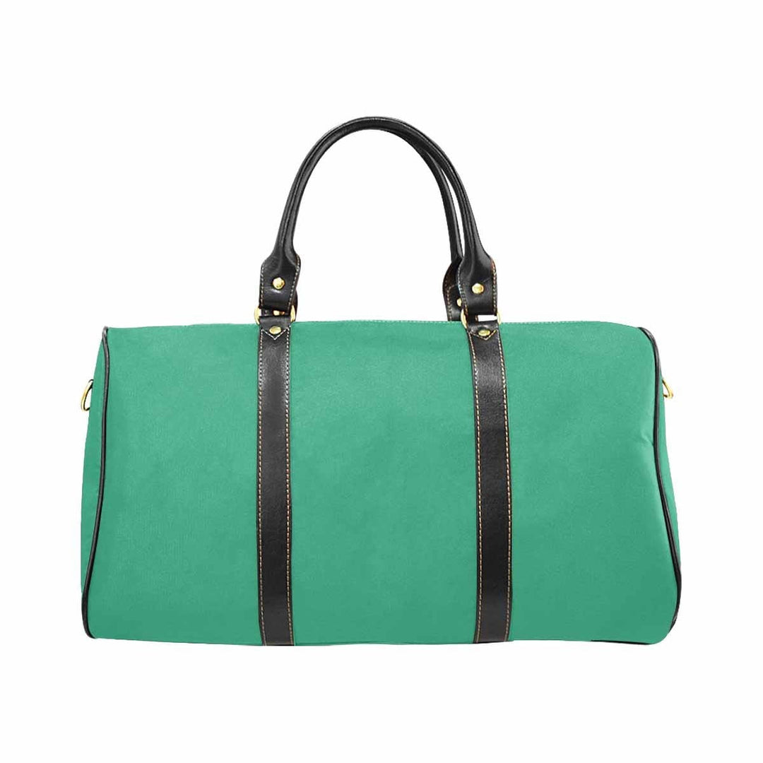 Mint Green Travel Bag Carry on Luggage Adjustable Strap Black - Bags | Travel