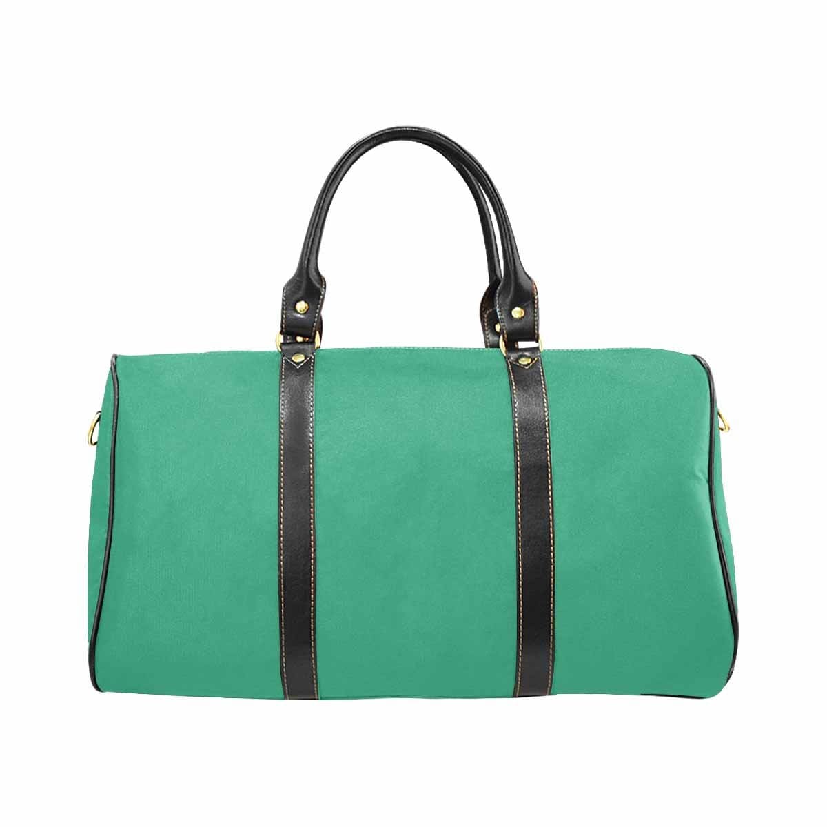 Mint Green Travel Bag Carry On Luggage Adjustable Strap Black - Bags | Travel