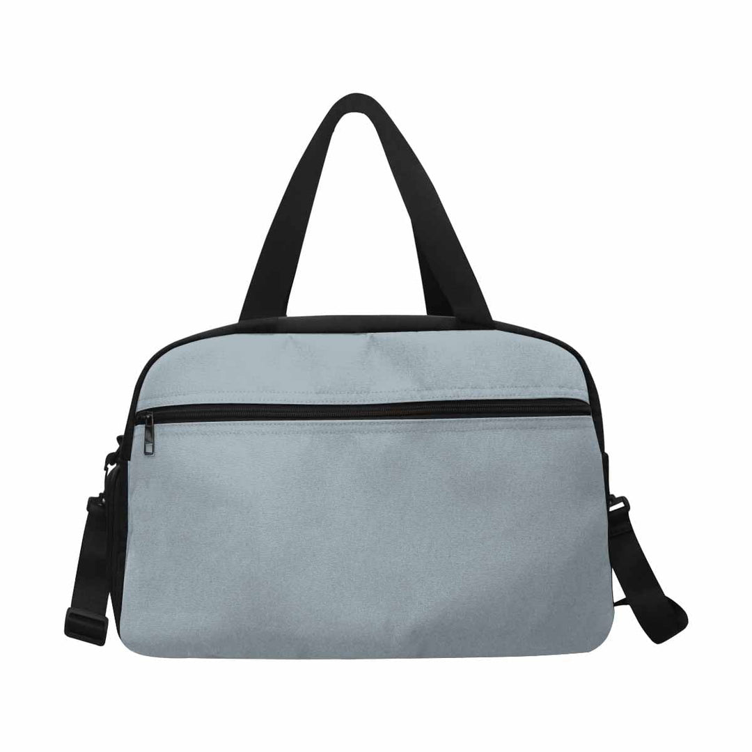 Misty Blue Gray Tote and Crossbody Travel Bag - Bags/Travel Bags/Small Duffel