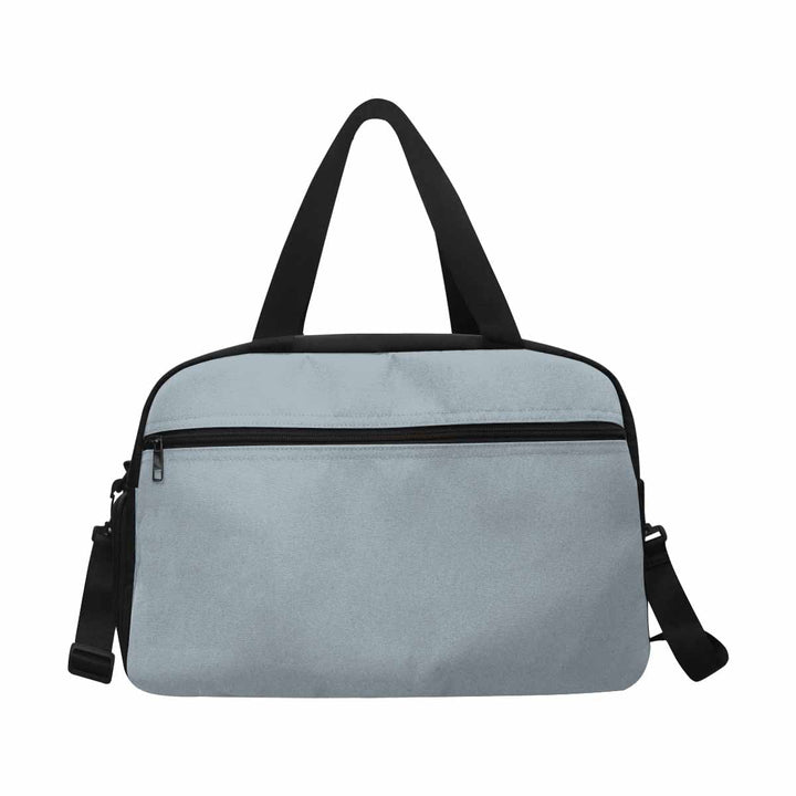 Misty Blue Gray Tote and Crossbody Travel Bag - Bags/Travel Bags/Small Duffel