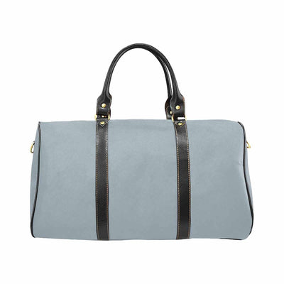 Misty Blue Gray Travel Bag Carry On Luggage Adjustable Strap Black - Bags |