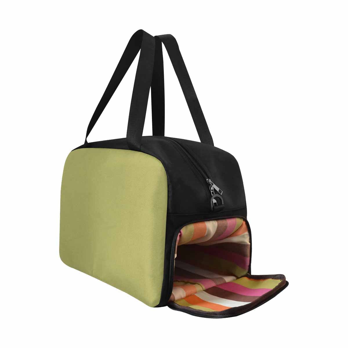 Olive Green Tote And Crossbody Travel Bag - Bags | Travel Bags | Crossbody