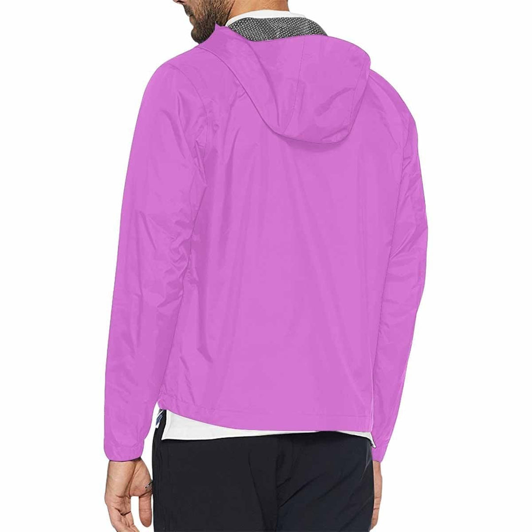 Orchid Purple Hooded Windbreaker Jacket - Men / Women - Mens | Jackets