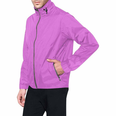 Orchid Purple Hooded Windbreaker Jacket - Men / Women - Mens | Jackets