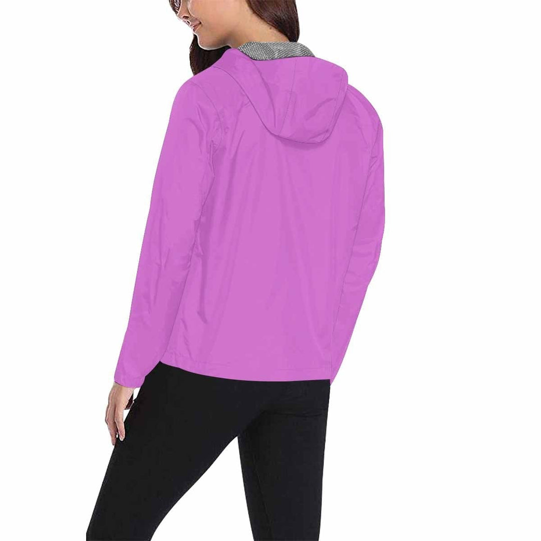 Orchid Purple Hooded Windbreaker Jacket - Men / Women - Mens | Jackets