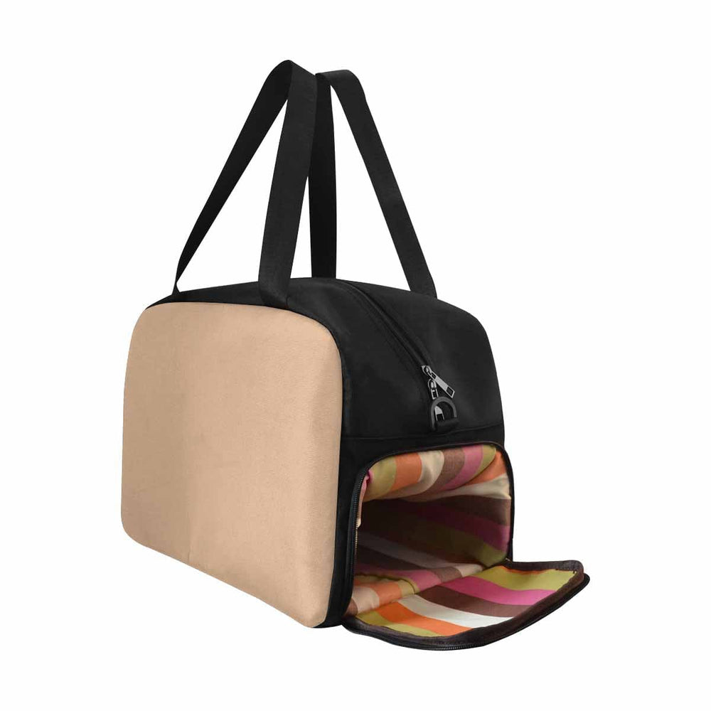 Pale Brown Tote and Crossbody Travel Bag - Bags | Travel Bags | Crossbody