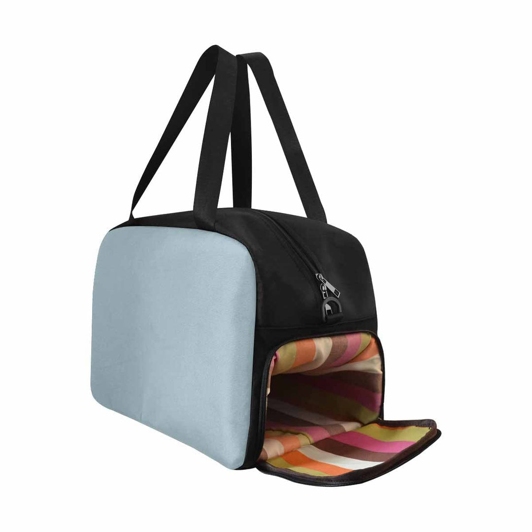 Pastel Blue Tote and Crossbody Travel Bag - Bags | Travel Bags | Crossbody