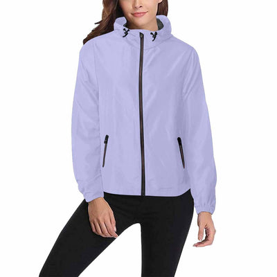 Periwinkle Purple Hooded Windbreaker Jacket - Men / Women - Mens | Jackets