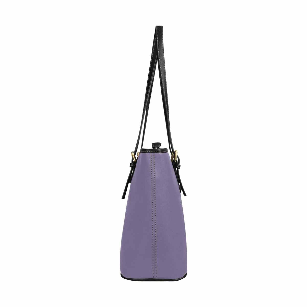 Large Leather Tote Shoulder Bag - Purple Haze - Bags | Leather Tote Bags