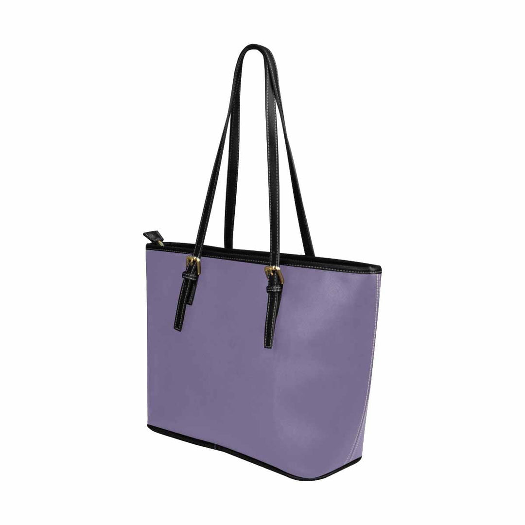 Large Leather Tote Shoulder Bag - Purple Haze - Bags | Leather Tote Bags