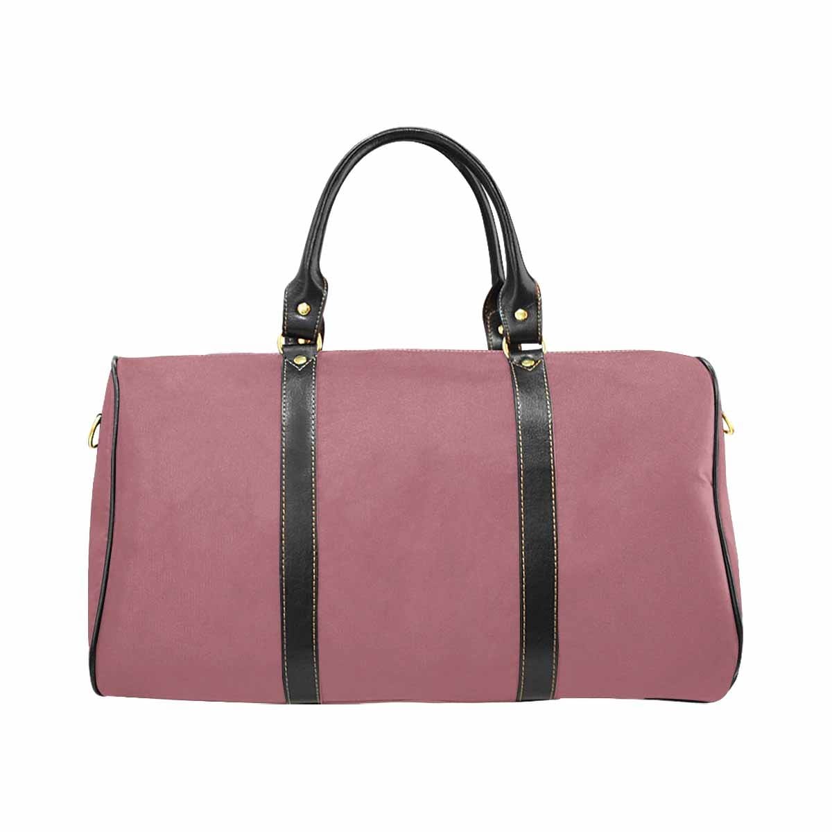 Rose Gold Red Travel Bag Carry On Luggage Adjustable Strap Black - Bags | Travel