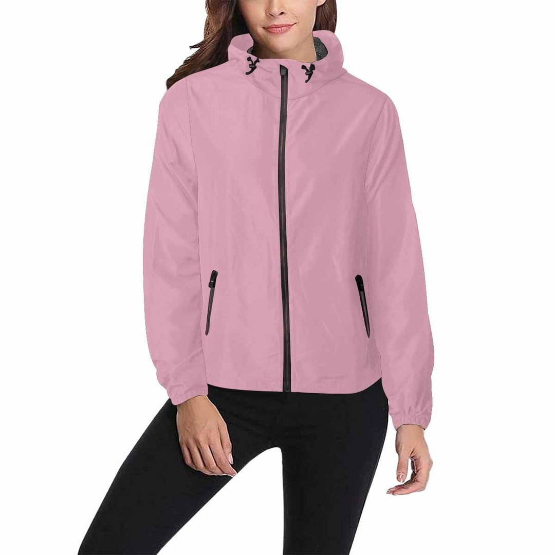 Rosewater Red Hooded Windbreaker Jacket - Men / Women - Mens | Jackets