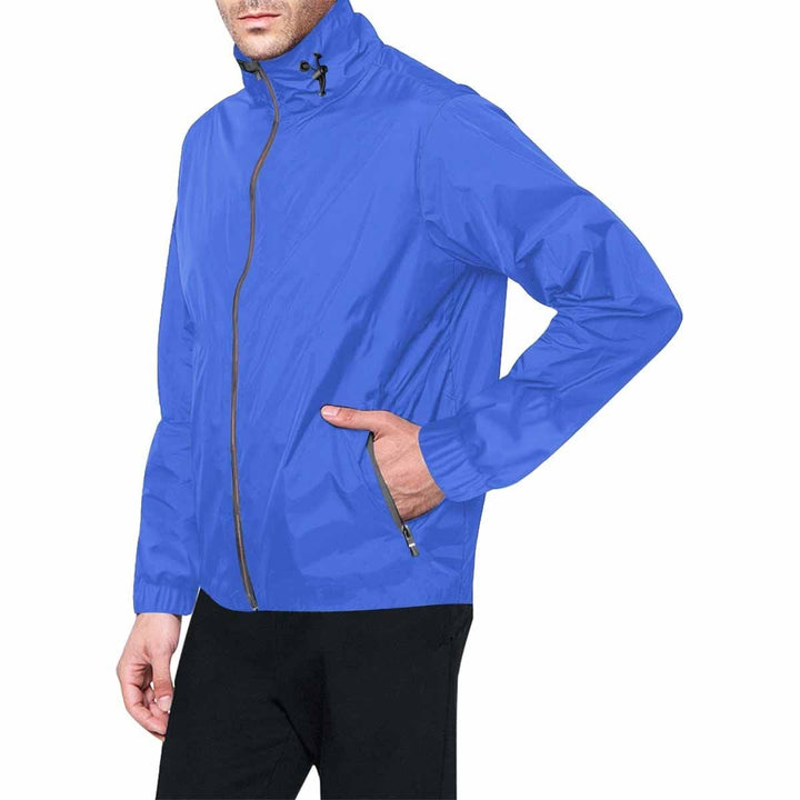 Royal Blue Hooded Windbreaker Jacket - Men / Women - Mens | Jackets