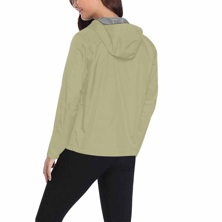 Sage Green Hooded Windbreaker Jacket - Men / Women - Mens | Jackets