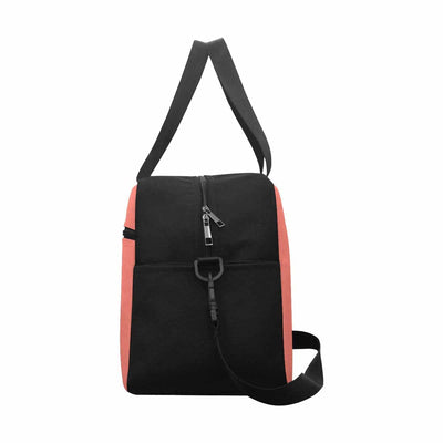 Salmon Red Tote And Crossbody Travel Bag - Bags | Travel Bags | Crossbody