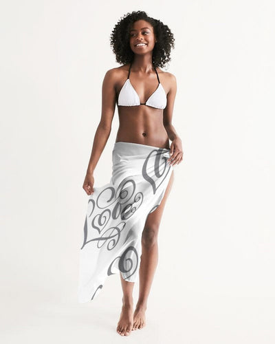 Sheer Love Grey Swimsuit Cover - Womens | Swimwear | Sarong Wrap
