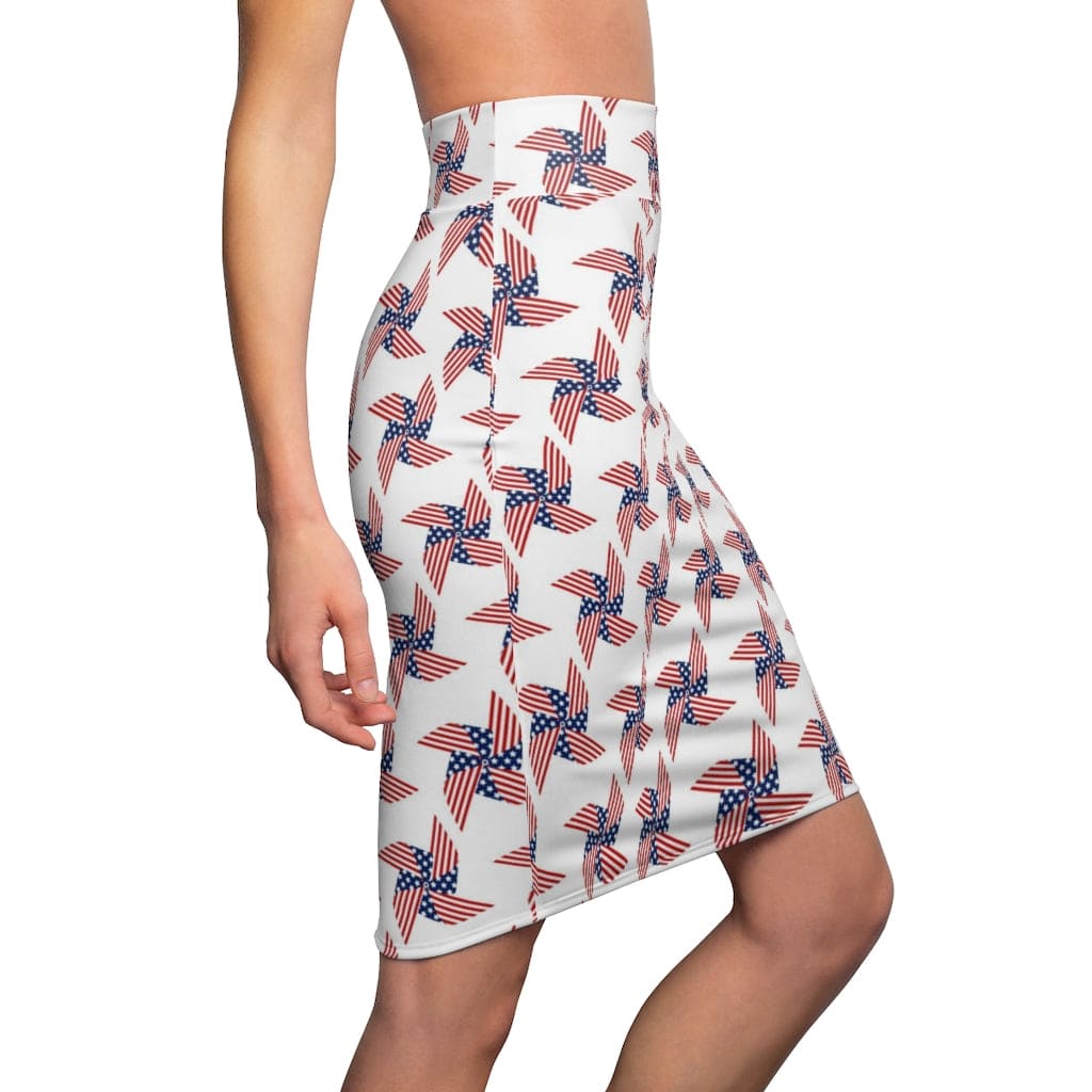 Skirt Stars and Stripes us Pencil Skirt S28296 - Womens | Skirts