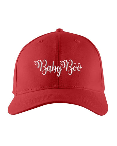 Snapback Baseball Cap - Baby Boo Embroidered Graphic Hat - Snapback Hats