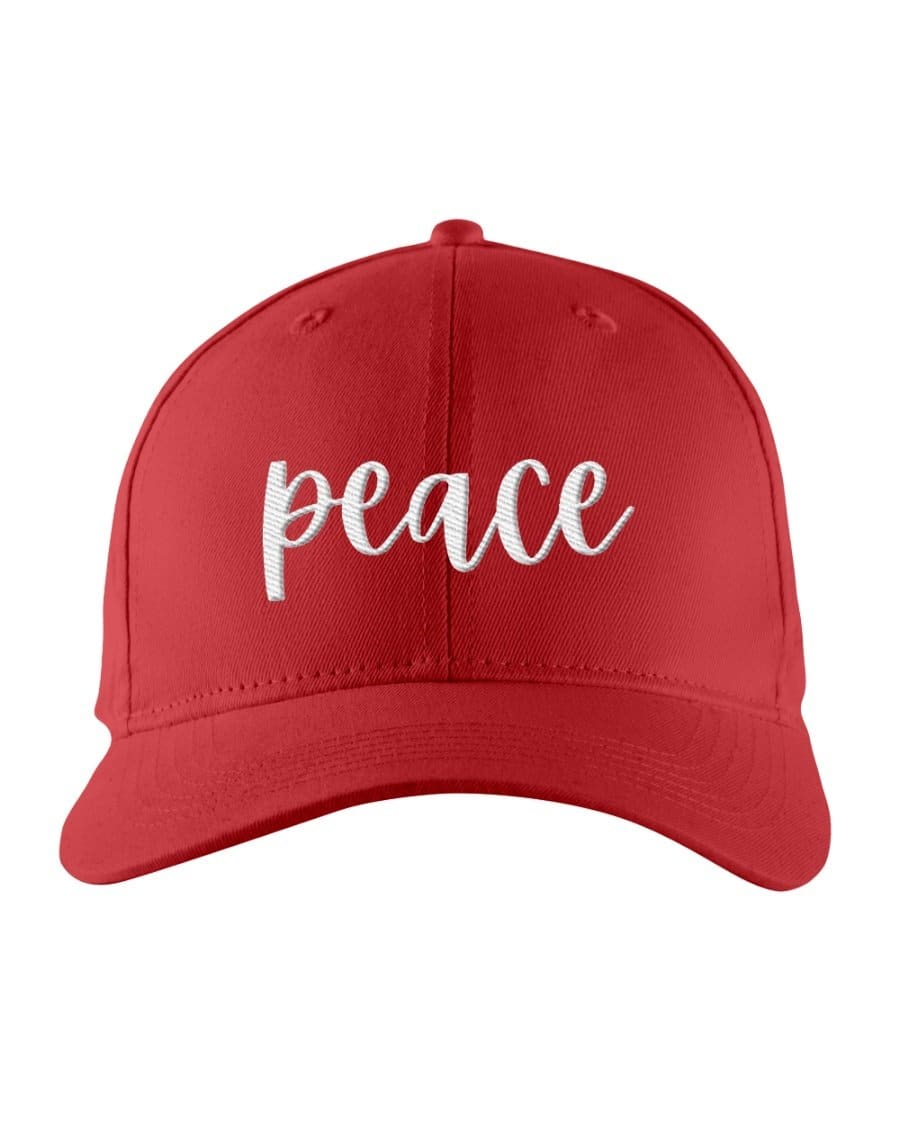 Snapback Baseball Cap - Peace Embroidered Graphic Hat - Unisex | Baseball Caps