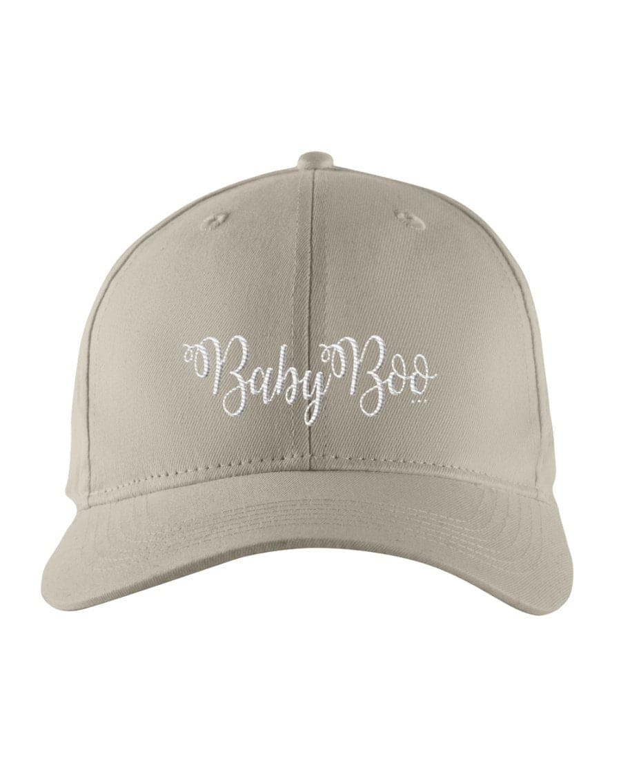 Snapback Cap - Baby Boo Embroidered Graphic Hat / Yupoong 6 Panel - Snapback