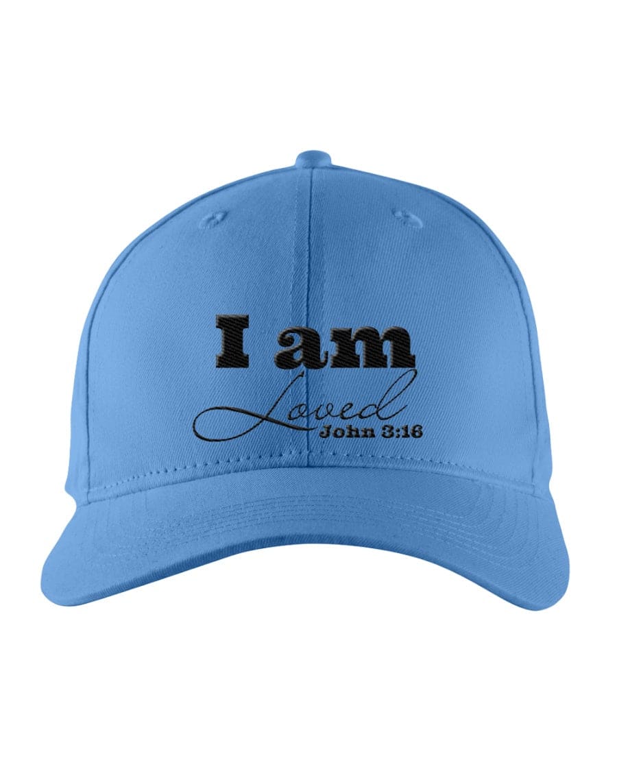 Snapback Cap - Embroidered / Trucker Hat / i am Loved - John 3:16 - Unisex