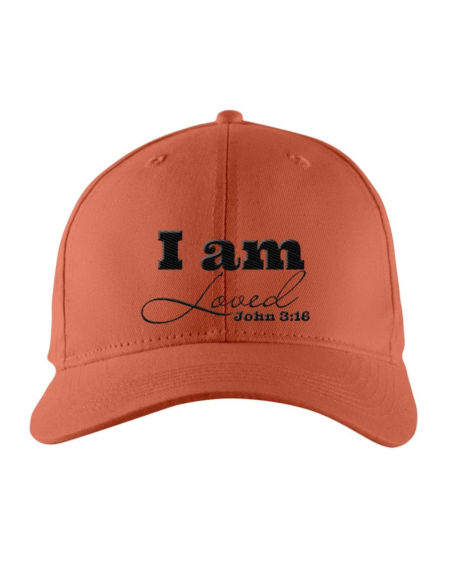 Snapback Cap - Embroidered / Trucker Hat / i am Loved - John 3:16 - Unisex