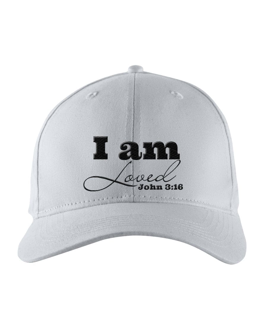 Snapback Cap - Embroidered / Trucker Hat / i am Loved - John 3:16 - Unisex