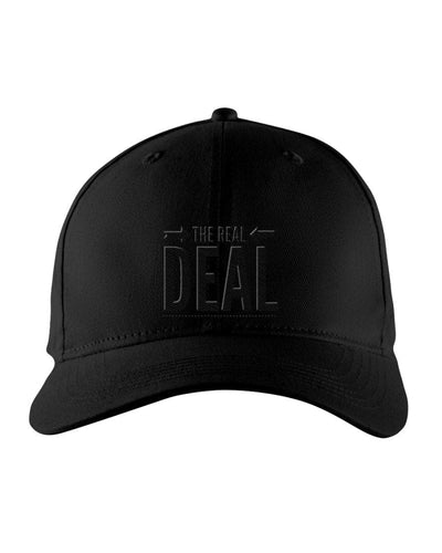 Snapback Cap - The Real Deal Embroidered Graphic / Baseball Hat - Snapback Hats