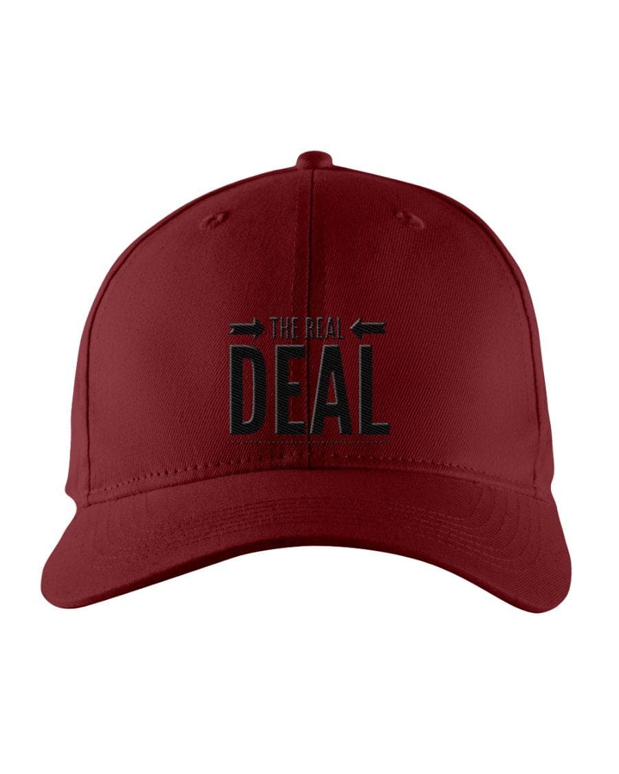 Snapback Cap - the Real Deal Embroidered Graphic / Trucker Hat - Unisex