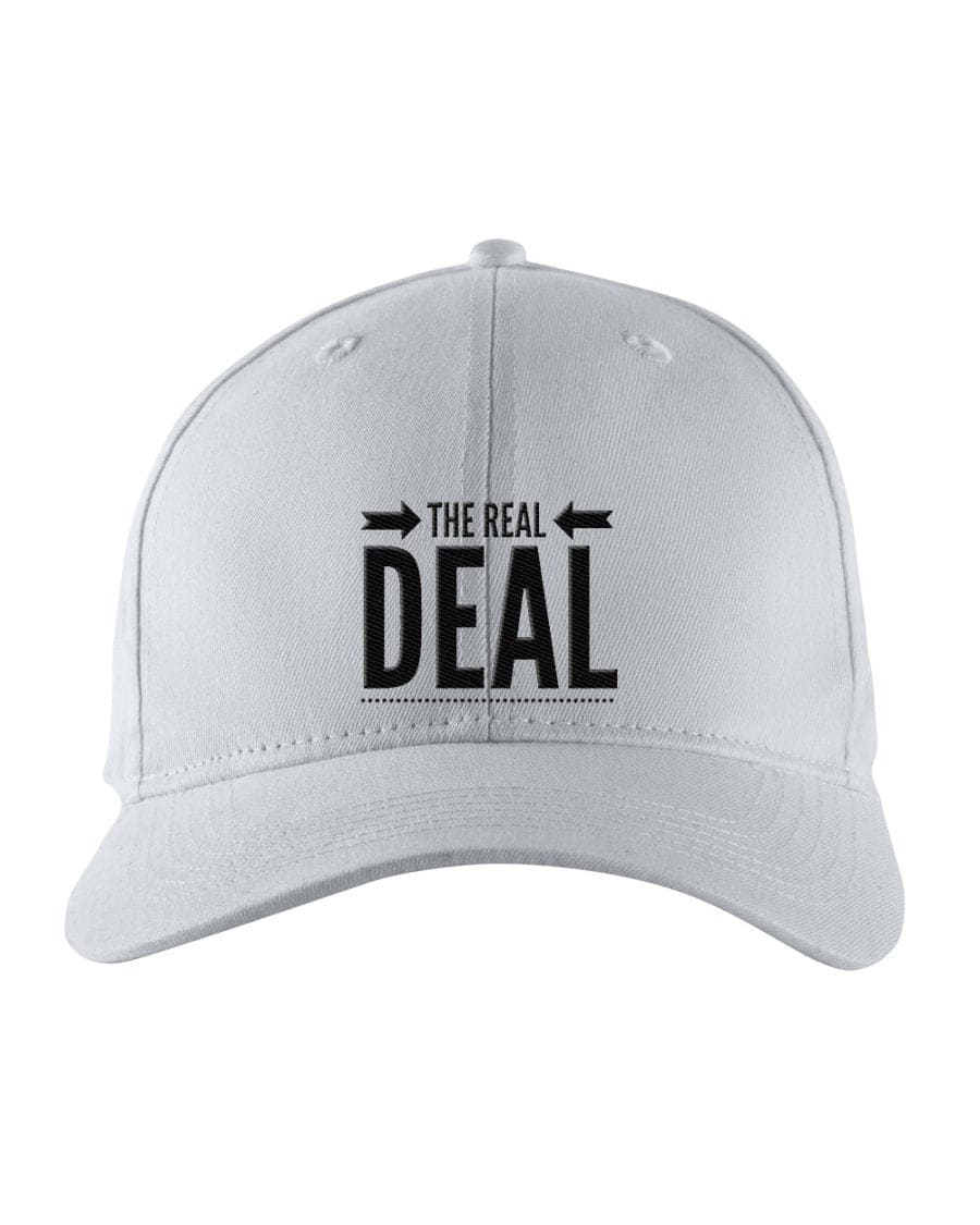 Snapback Cap - the Real Deal Embroidered Graphic / Trucker Hat - Unisex