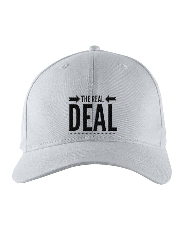 Snapback Cap - the Real Deal Embroidered Graphic / Trucker Hat - Unisex