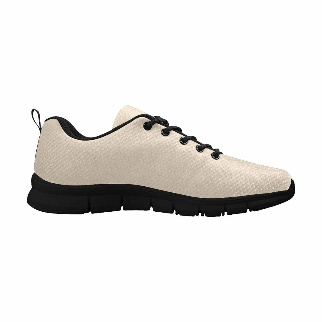 Sneakers for Men Champagne Beige - Canvas Mesh Athletic Running Shoes - Mens