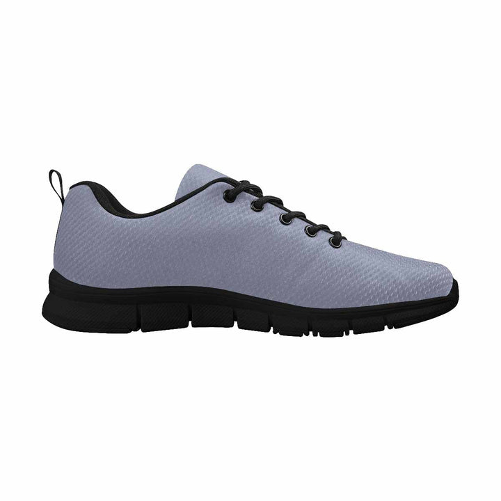 Sneakers for Men Cool Grey - Canvas Mesh Athletic Running Shoes - Mens