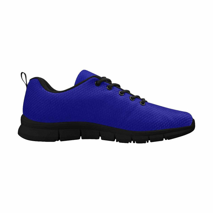 Sneakers for Men Dark Blue - Canvas Mesh Athletic Running Shoes - Mens