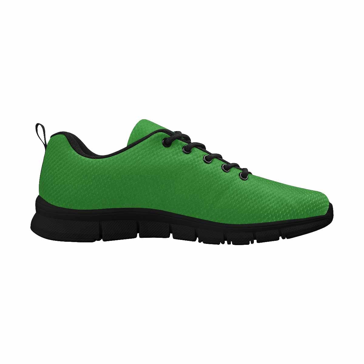 Sneakers For Men Forest Green - Canvas Mesh Athletic Running Shoes - Mens