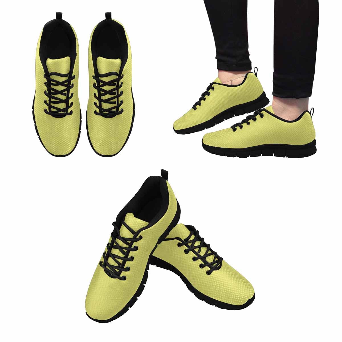 Sneakers For Men Honeysuckle Yellow - Running Shoes - Mens | Sneakers | Running