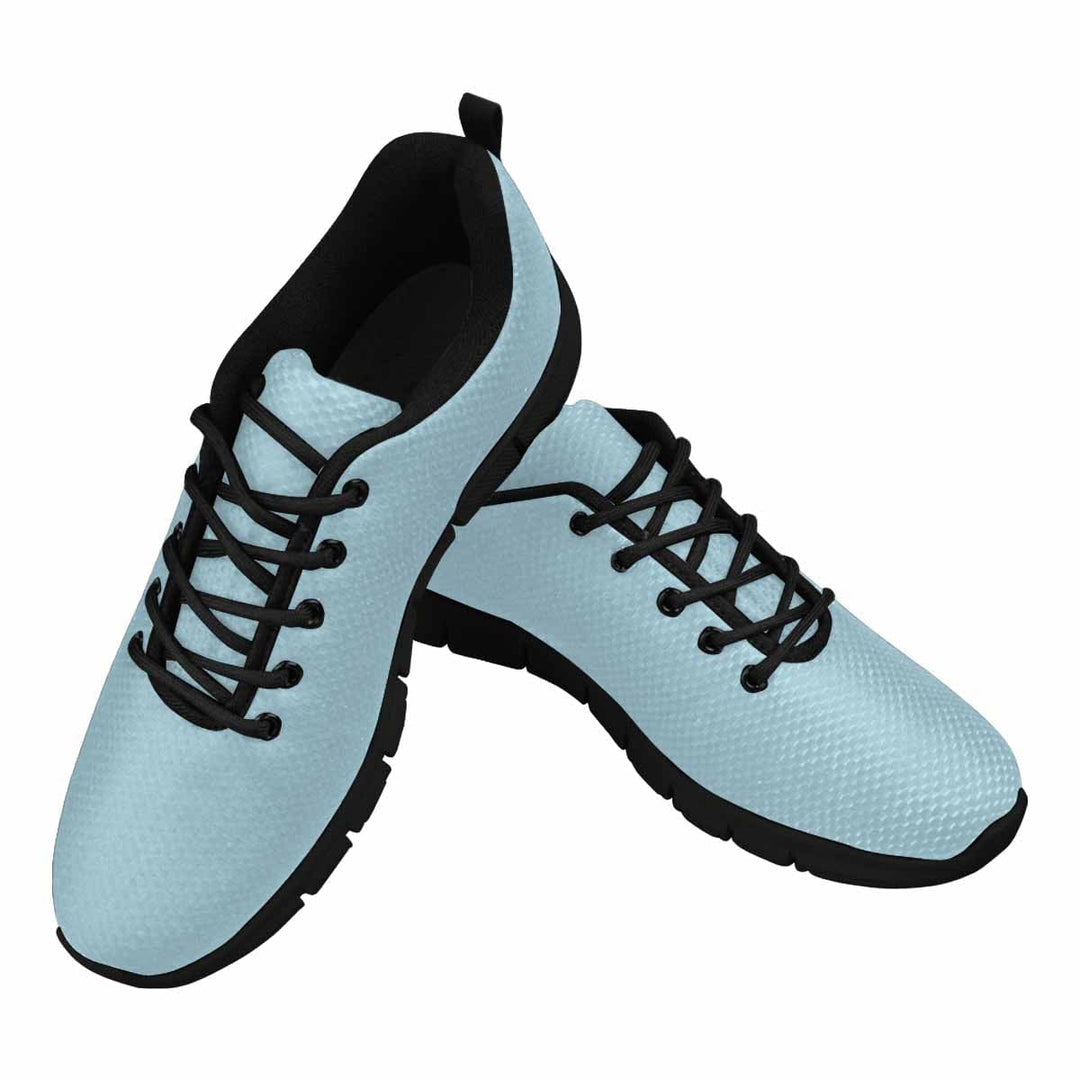 Sneakers for Men Light Blue - Canvas Mesh Athletic Running Shoes - Mens