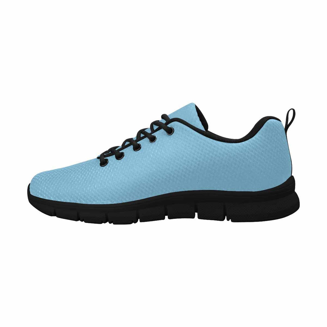 Sneakers for Men Light Blue - Canvas Mesh Athletic Running Shoes - Mens