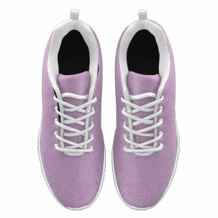 Sneakers for Men Lilac Purple - Canvas Mesh Athletic Running Shoes - Mens