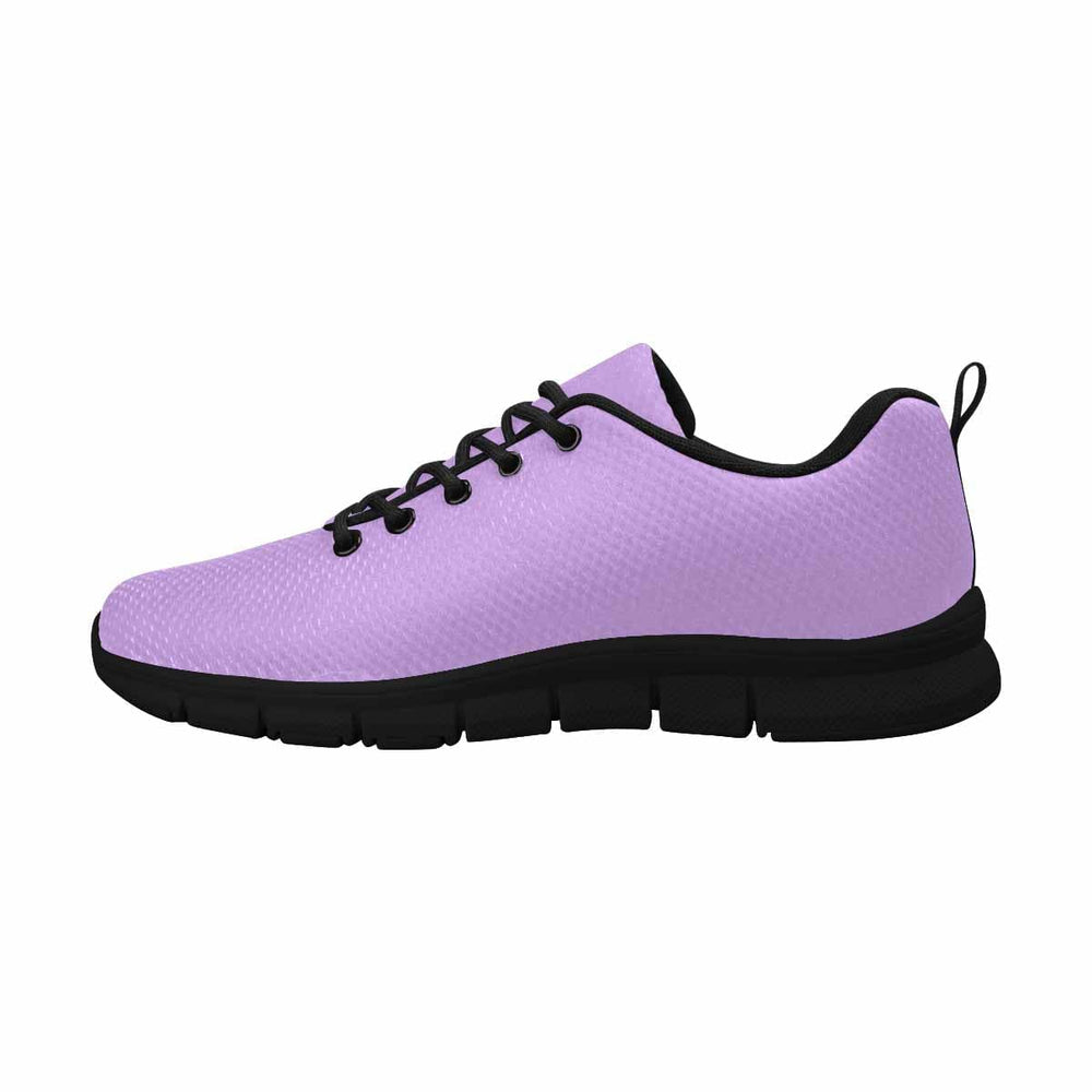 Sneakers for Men Mauve Purple - Canvas Mesh Athletic Running Shoes - Mens