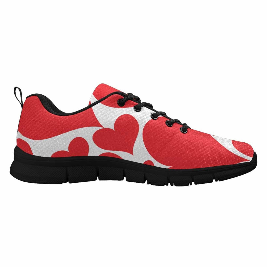 Sneakers for Women Love Red Hearts - S926 - Womens | Sneakers | Running