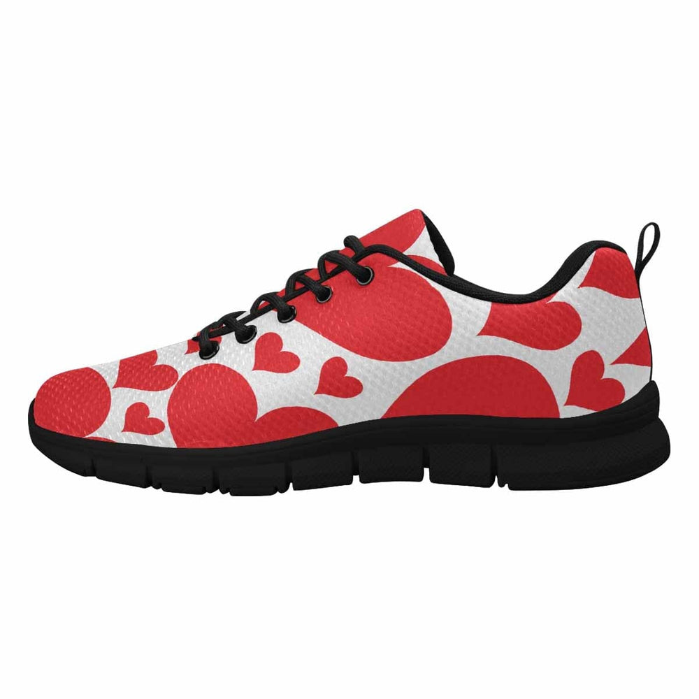 Sneakers for Women Love Red Hearts - S926 - Womens | Sneakers | Running