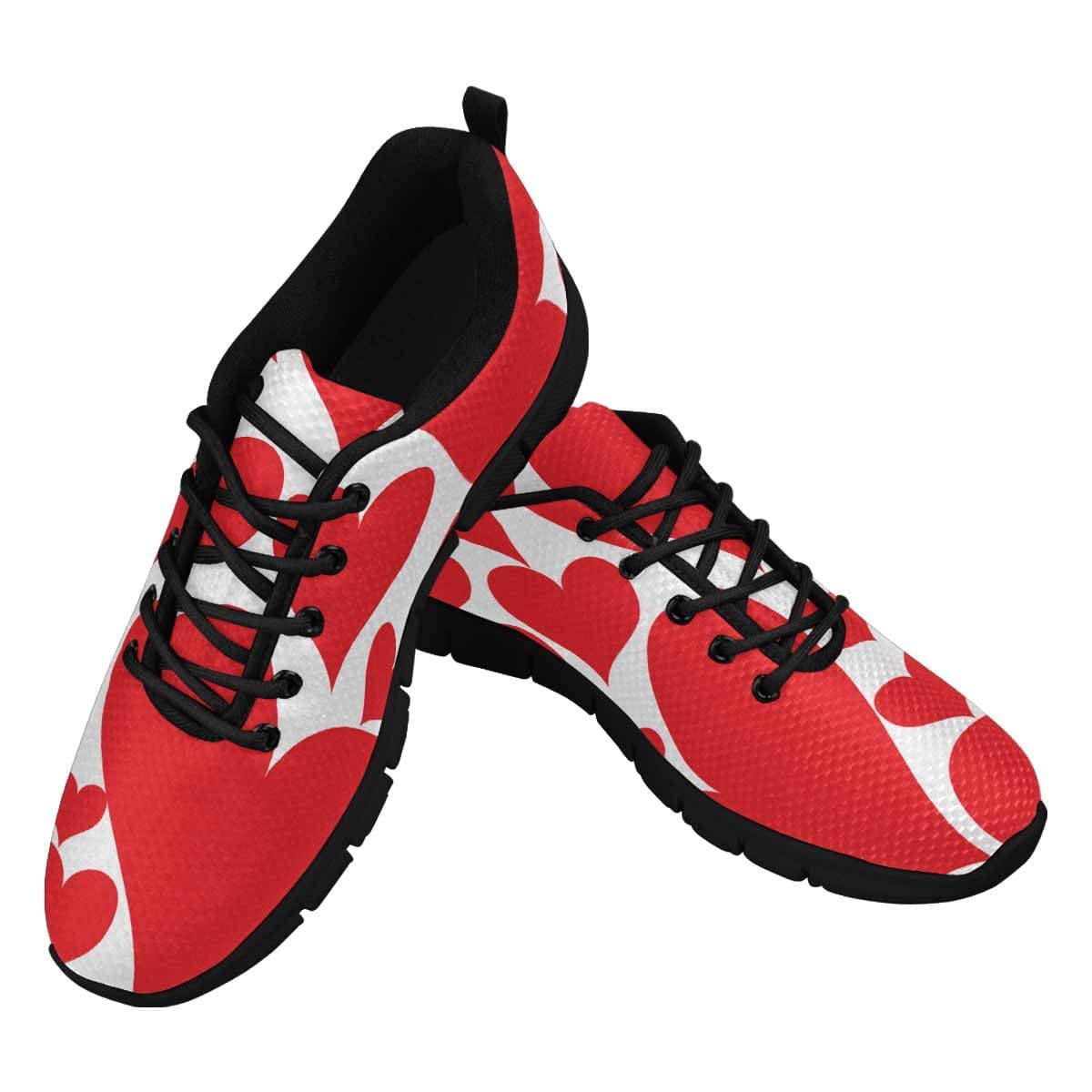Sneakers For Women Love Red Hearts - S926 - Womens | Sneakers | Running