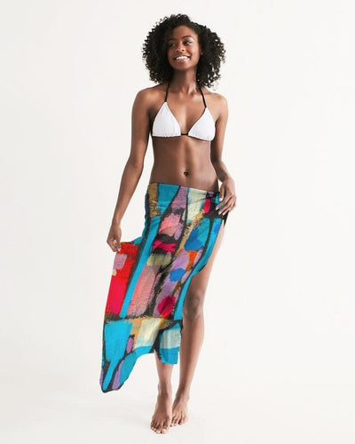 Swimsuit Cover Up Wrap / Sheer Multicolor - Sh7a00u - Womens | Swimwear | Sarong