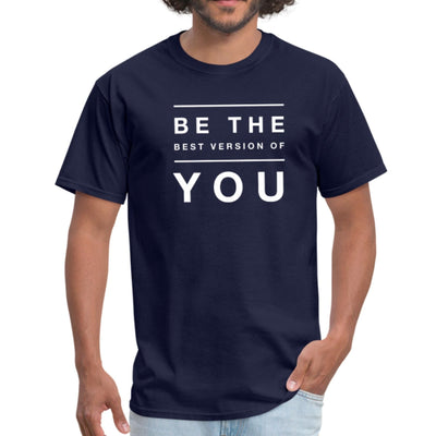 T-shirt - Short Sleeve Tee Be The Best Version Of You Print - Mens | T-Shirts