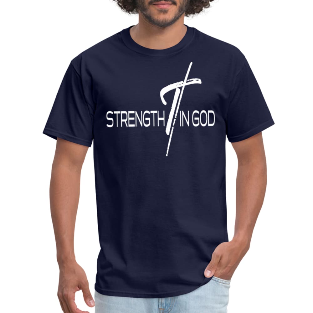 T-shirt Strength in God Graphic Tee - Mens | T-Shirts