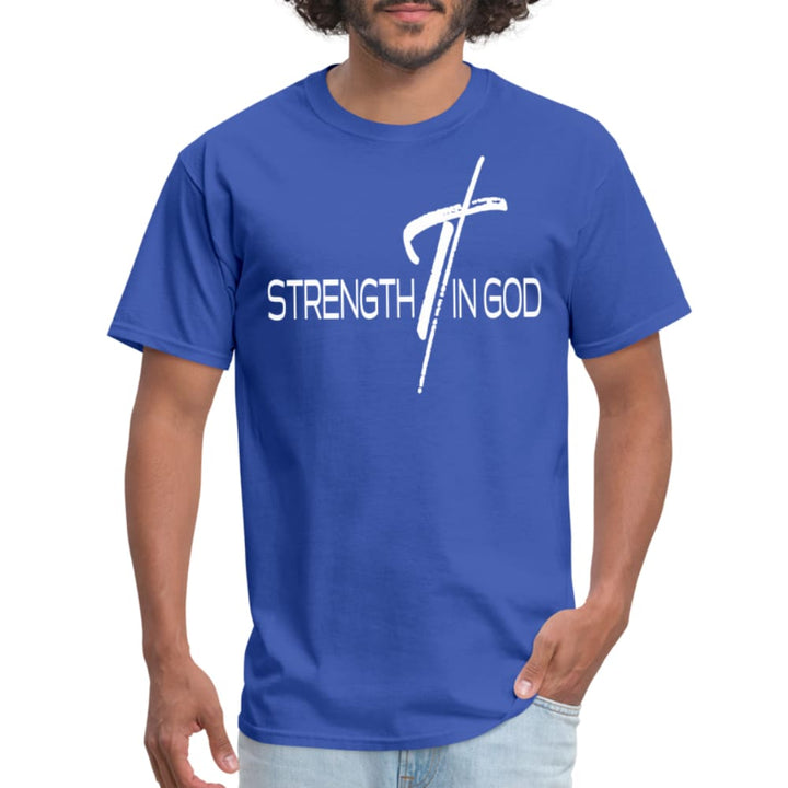 T-shirt Strength in God Graphic Tee - Mens | T-Shirts